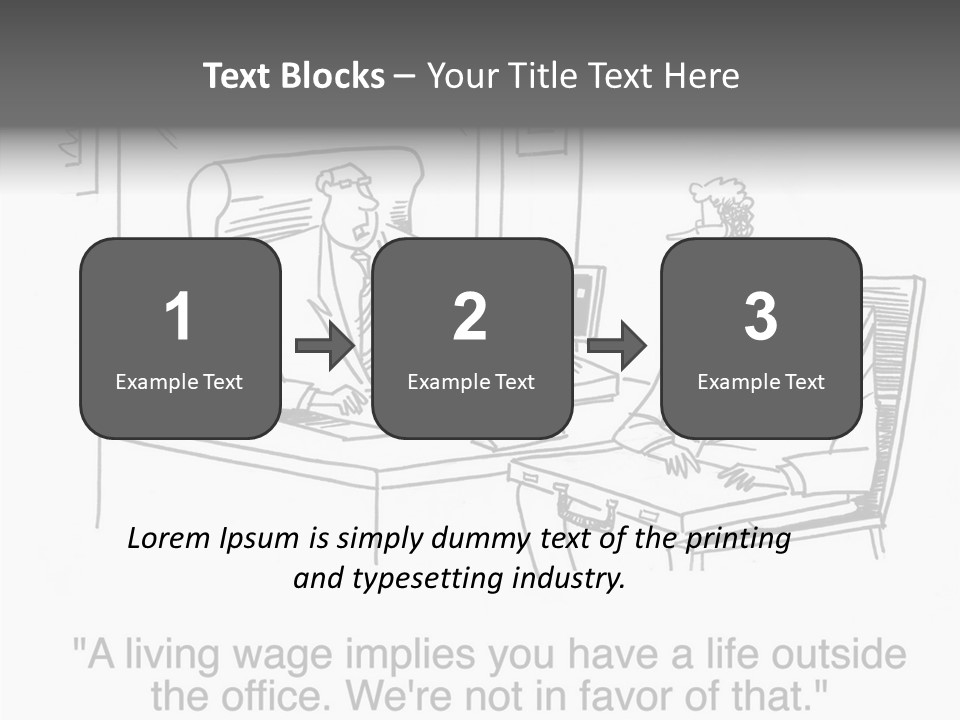 Healthcare Build Strength PowerPoint Template