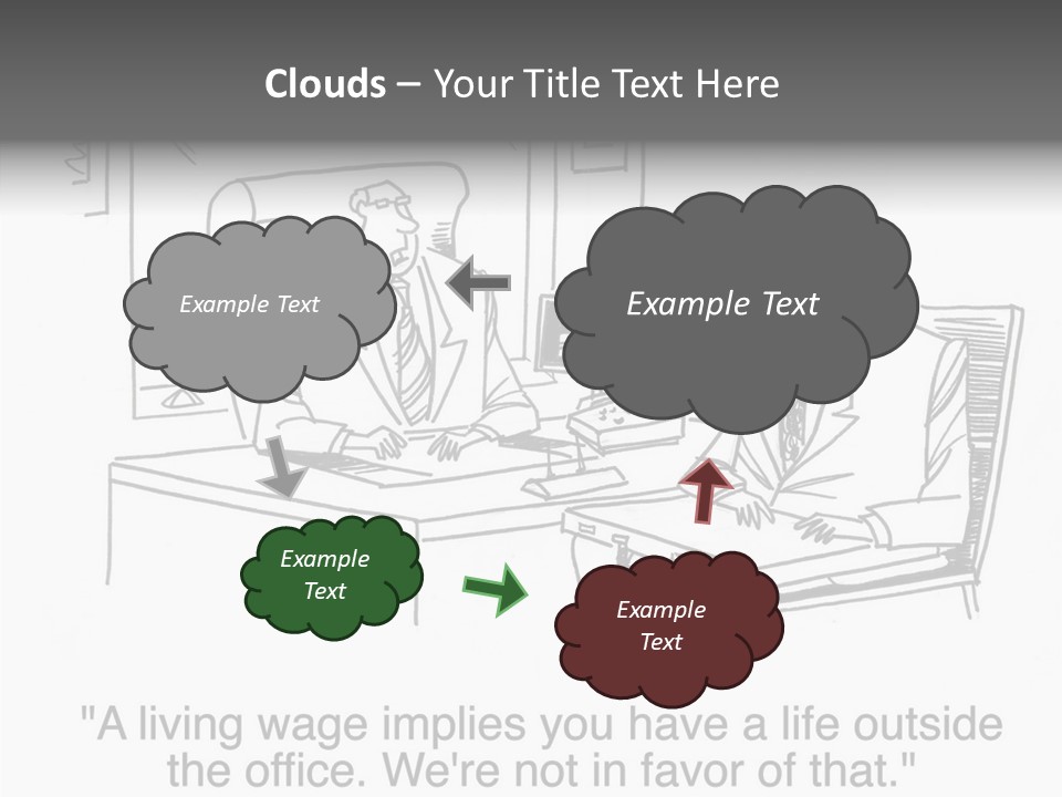 Healthcare Build Strength PowerPoint Template