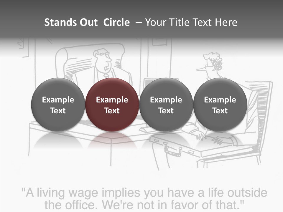 Healthcare Build Strength PowerPoint Template