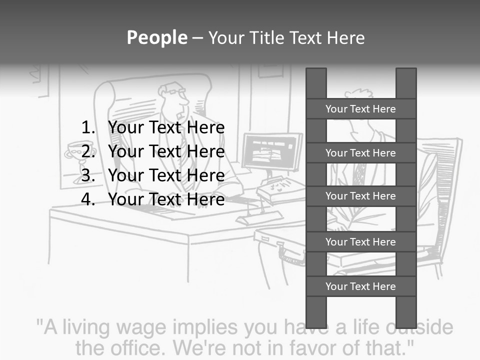 Healthcare Build Strength PowerPoint Template