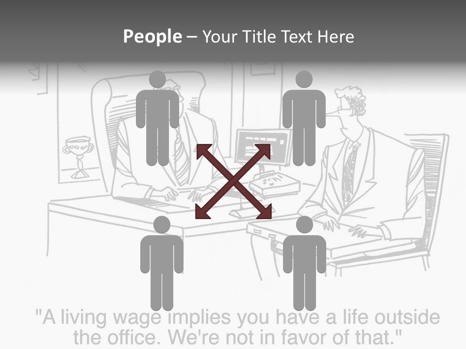 Healthcare Build Strength PowerPoint Template