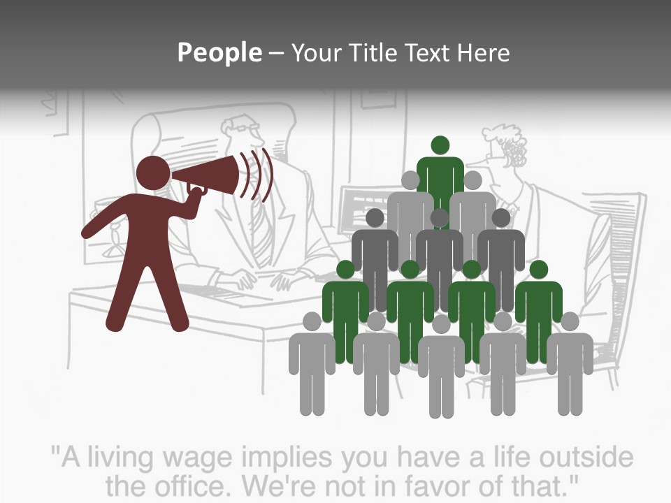 Healthcare Build Strength PowerPoint Template