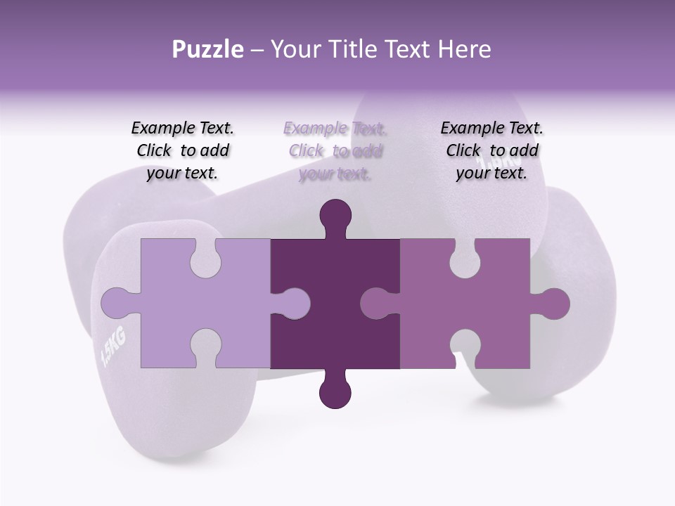 Healthcare Build Strength PowerPoint Template