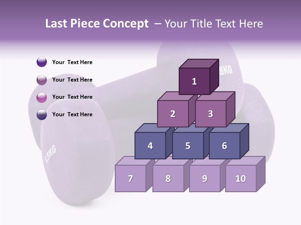 Healthcare Build Strength PowerPoint Template