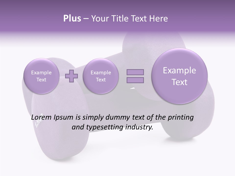 Healthcare Build Strength PowerPoint Template