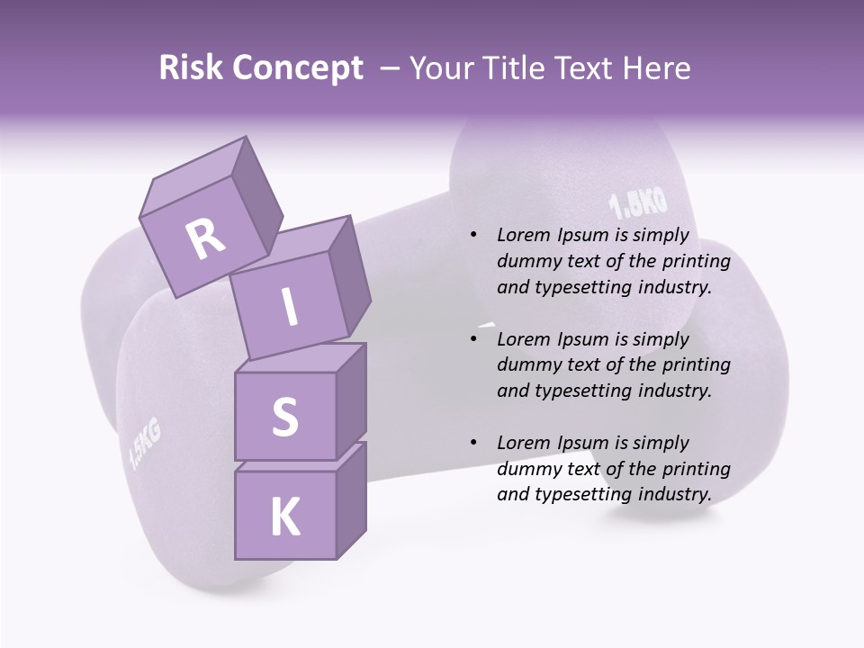Healthcare Build Strength PowerPoint Template