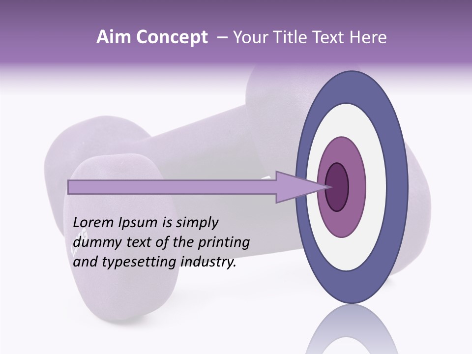 Healthcare Build Strength PowerPoint Template