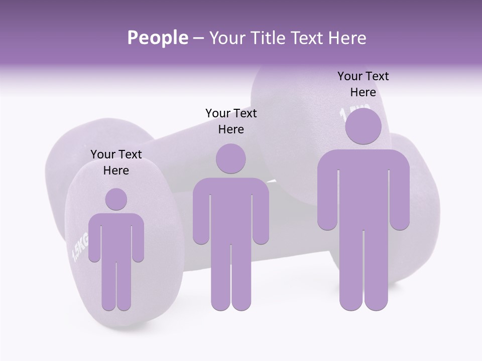 Healthcare Build Strength PowerPoint Template