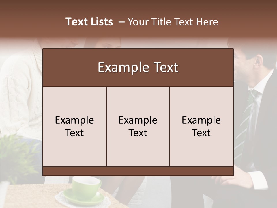 Home People Appointment PowerPoint Template
