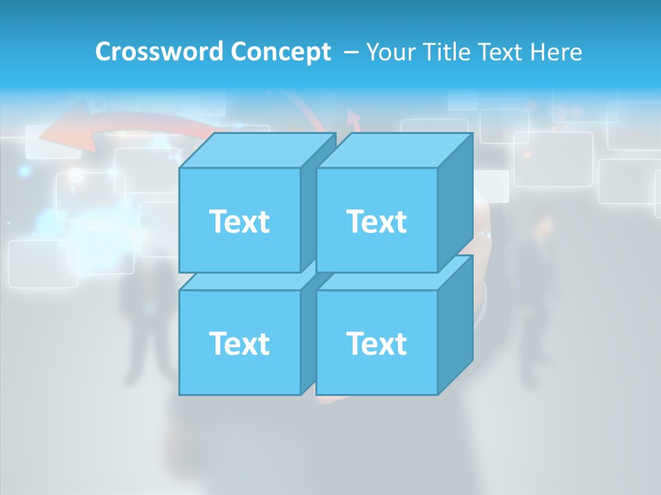 Smile Portrait Search PowerPoint Template