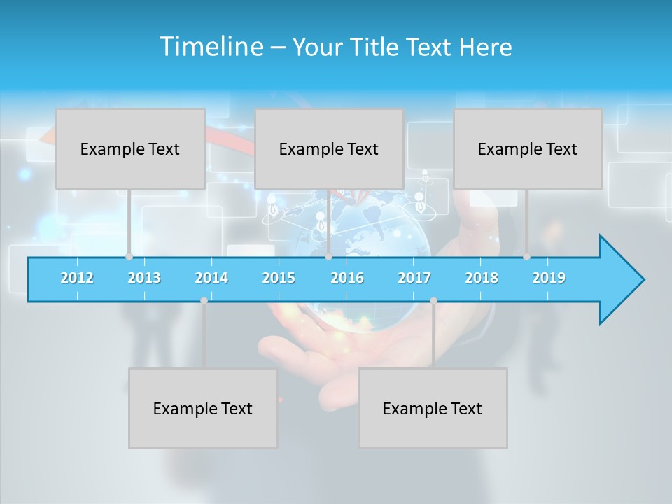 Smile Portrait Search PowerPoint Template