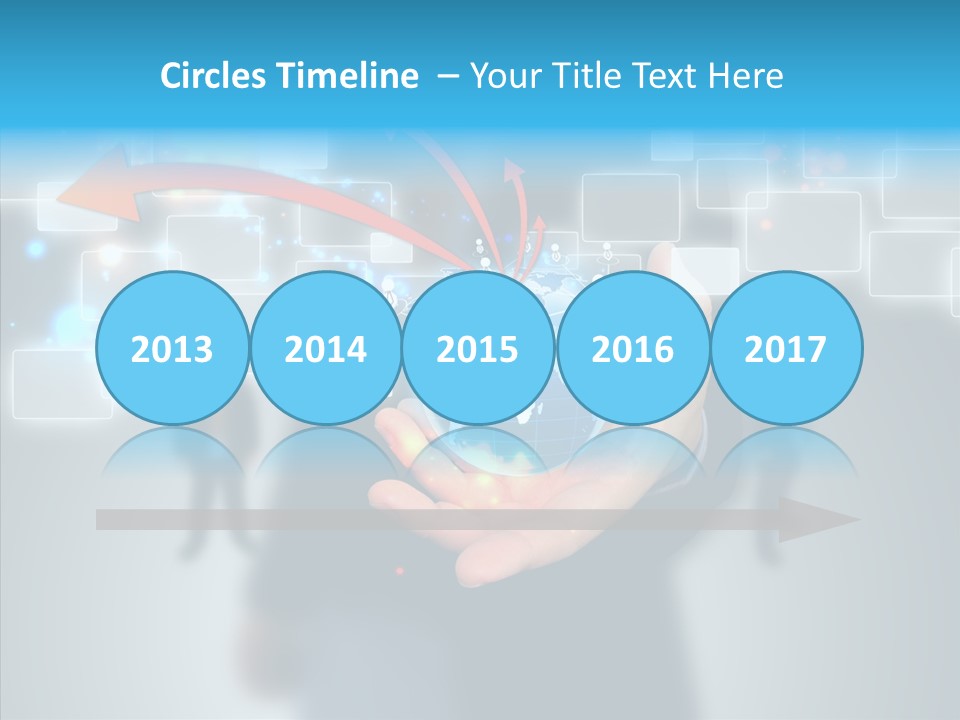 Smile Portrait Search PowerPoint Template