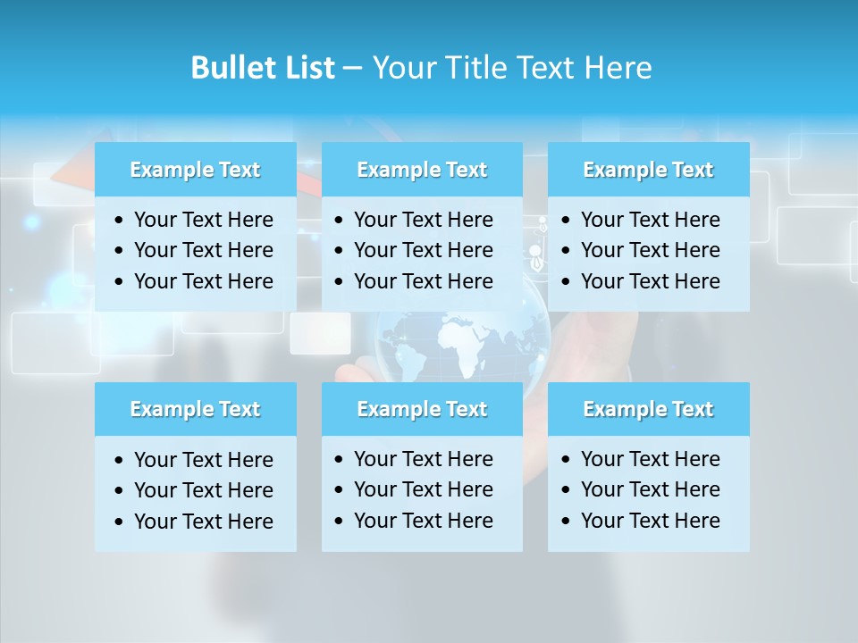 Smile Portrait Search PowerPoint Template