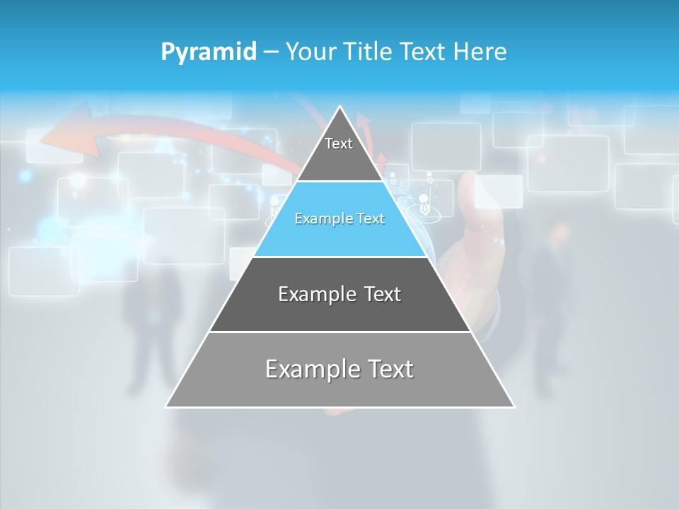 Smile Portrait Search PowerPoint Template