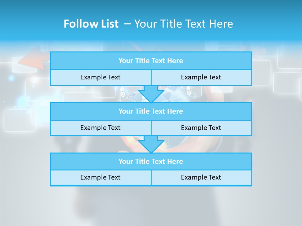 Smile Portrait Search PowerPoint Template
