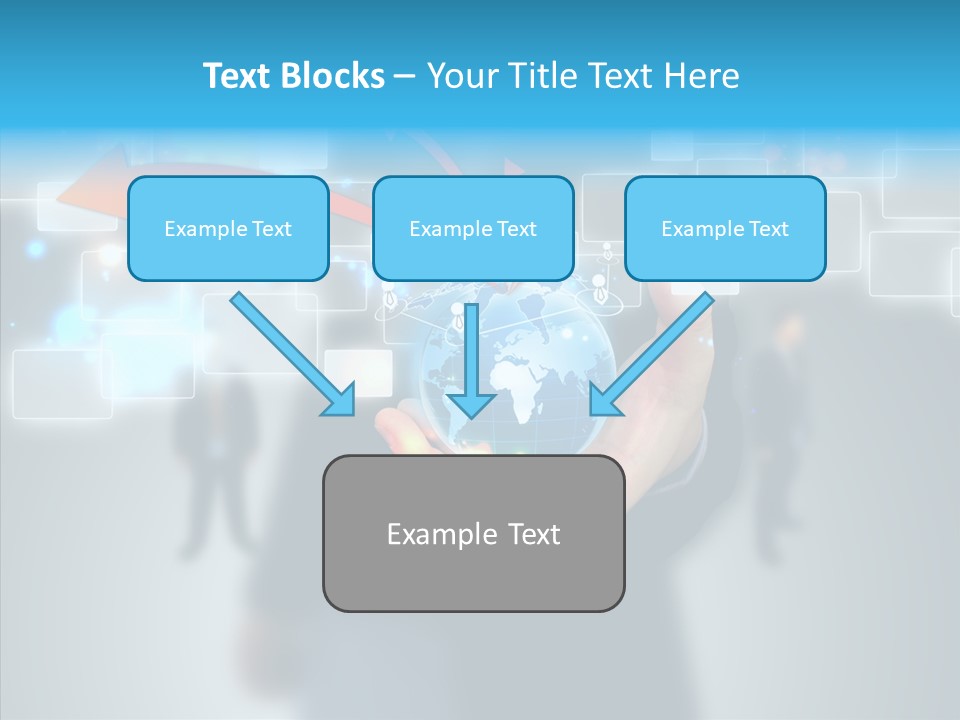 Smile Portrait Search PowerPoint Template