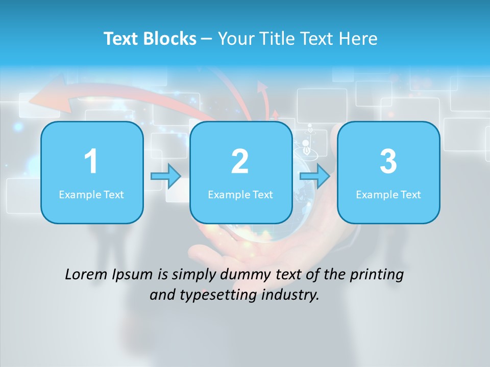 Smile Portrait Search PowerPoint Template