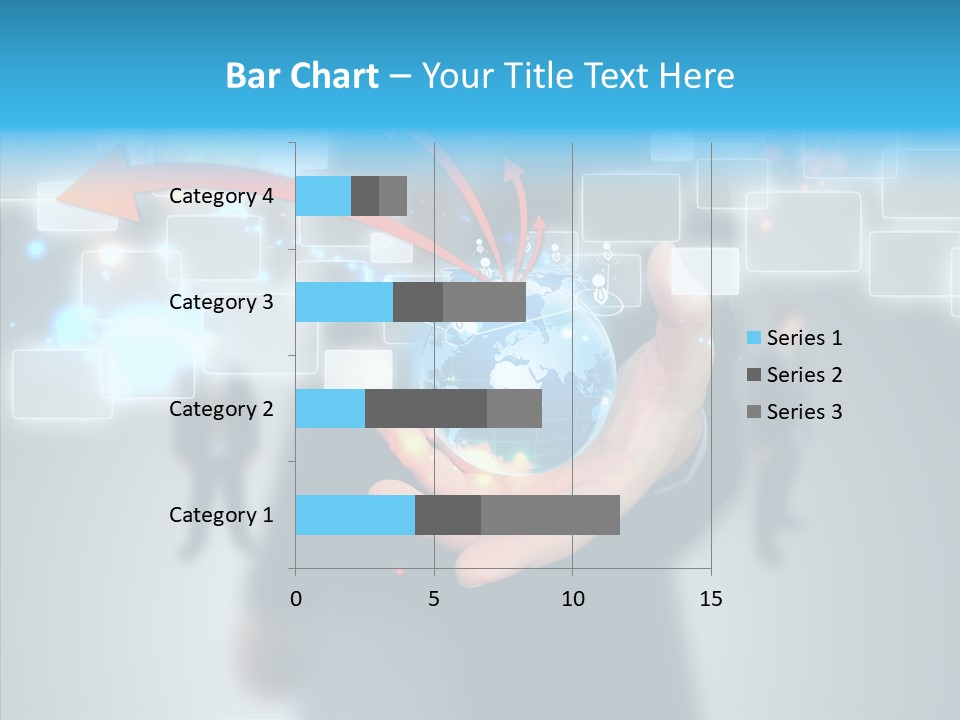 Smile Portrait Search PowerPoint Template