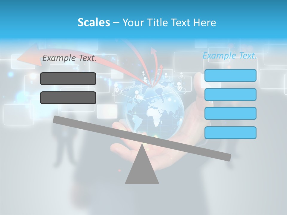 Smile Portrait Search PowerPoint Template