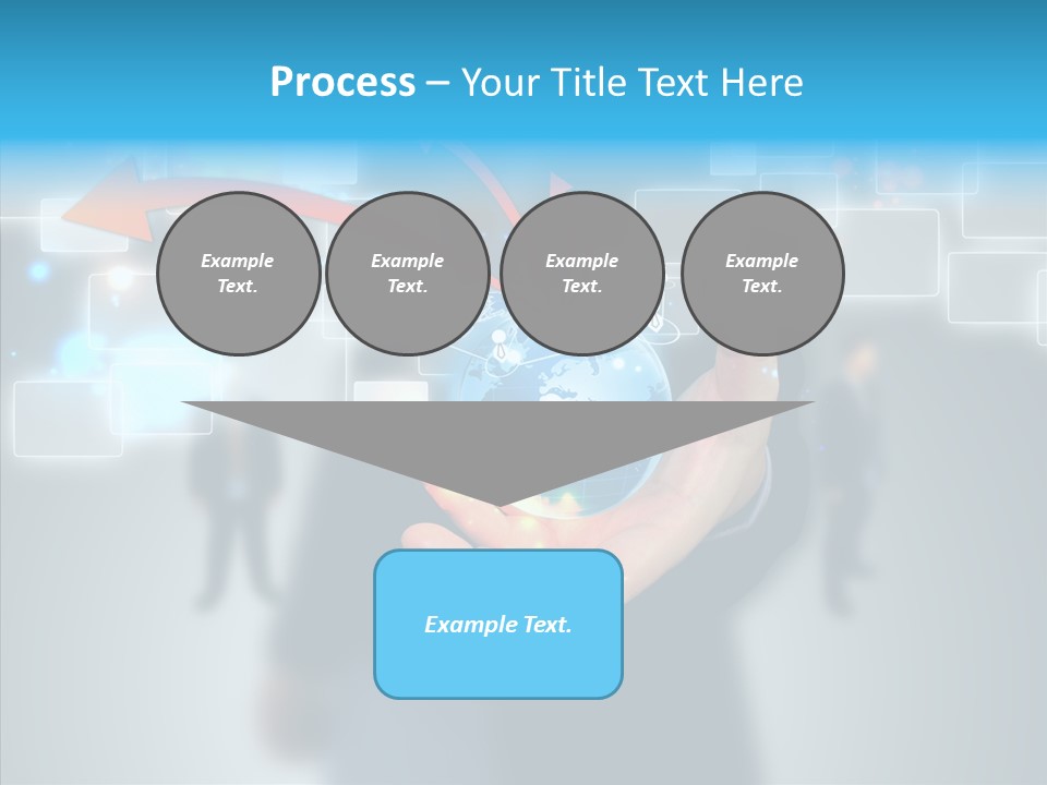 Smile Portrait Search PowerPoint Template