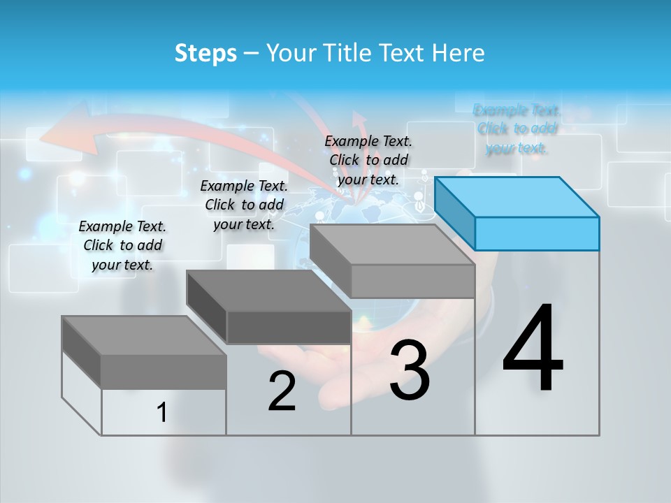 Smile Portrait Search PowerPoint Template