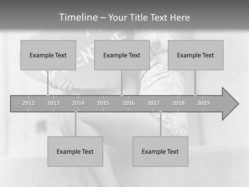 Swimming Suits Shape Give PowerPoint Template