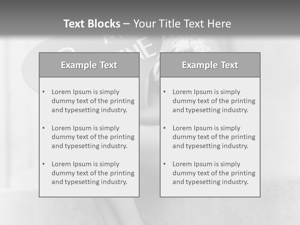 Swimming Suits Shape Give PowerPoint Template