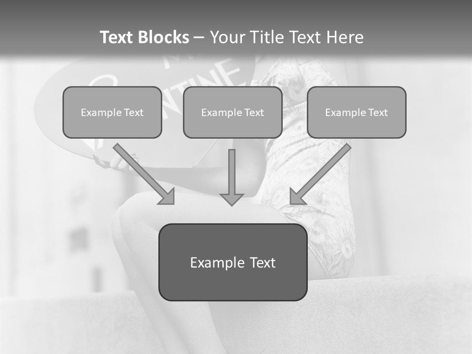 Swimming Suits Shape Give PowerPoint Template