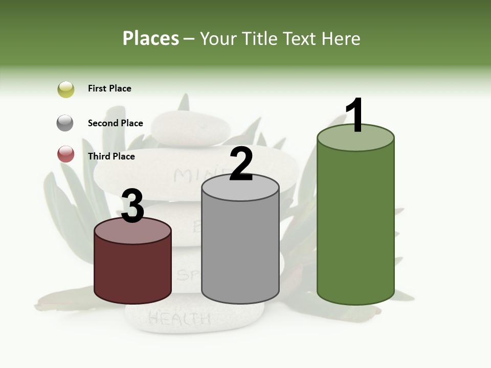 Isolated White Background Mind PowerPoint Template