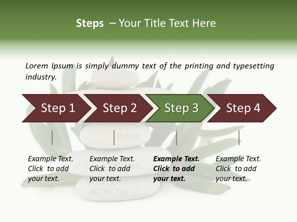 Isolated White Background Mind PowerPoint Template