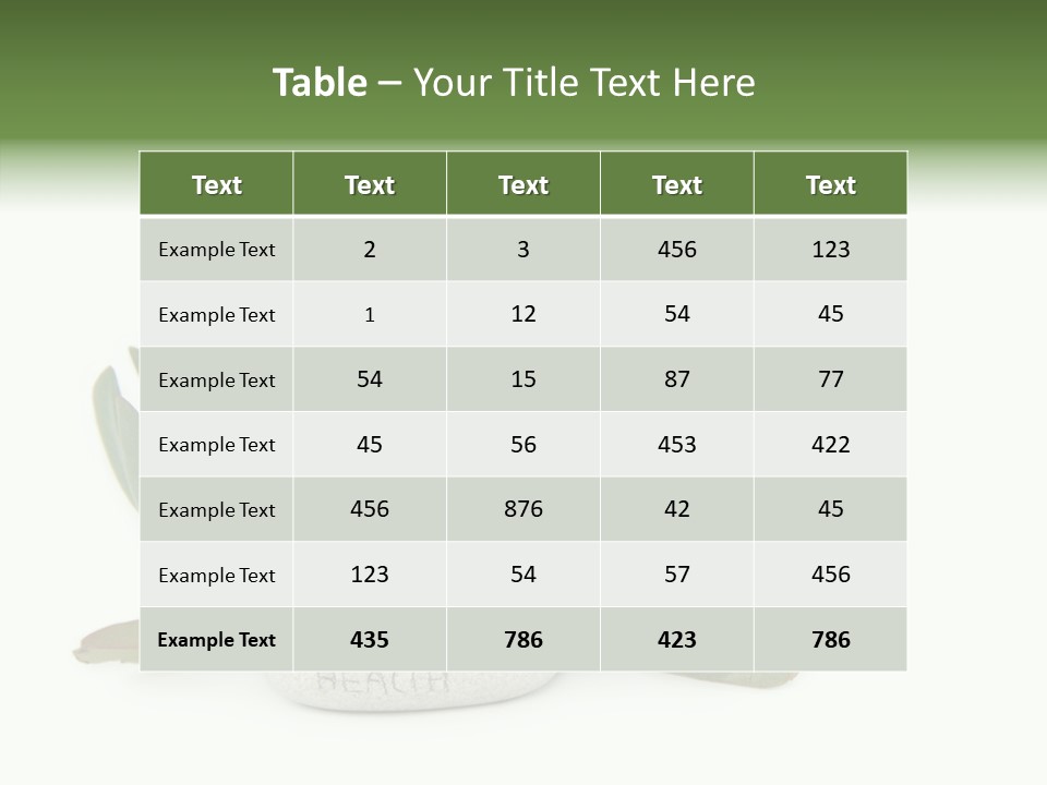 Isolated White Background Mind PowerPoint Template