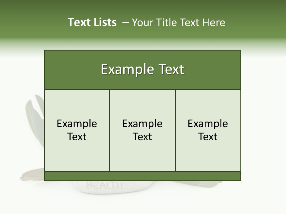 Isolated White Background Mind PowerPoint Template