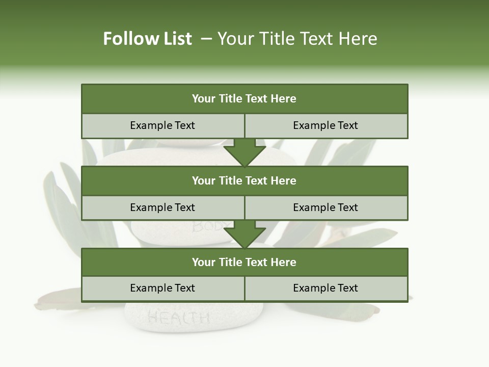 Isolated White Background Mind PowerPoint Template