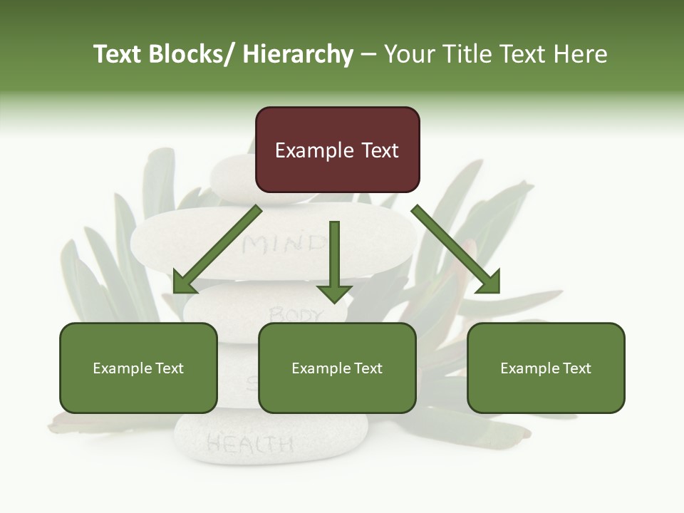Isolated White Background Mind PowerPoint Template