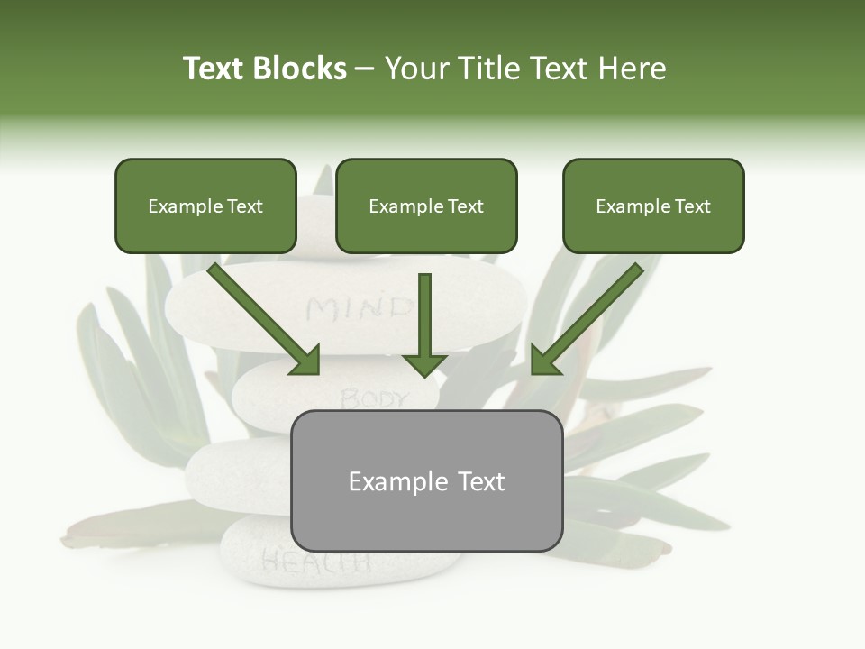 Isolated White Background Mind PowerPoint Template