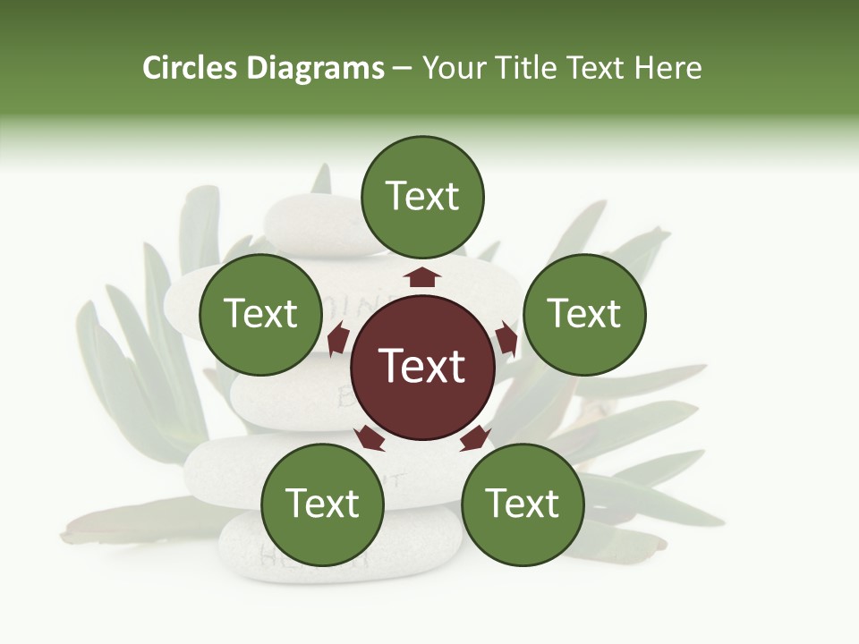 Isolated White Background Mind PowerPoint Template