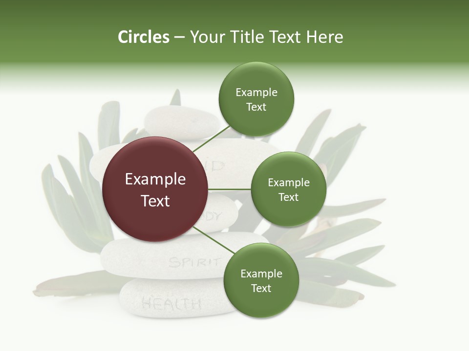 Isolated White Background Mind PowerPoint Template