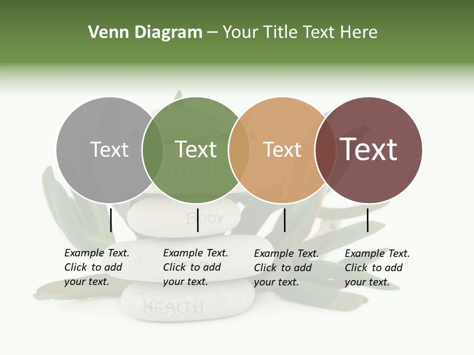 Isolated White Background Mind PowerPoint Template