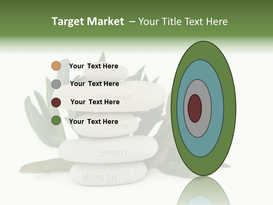 Isolated White Background Mind PowerPoint Template