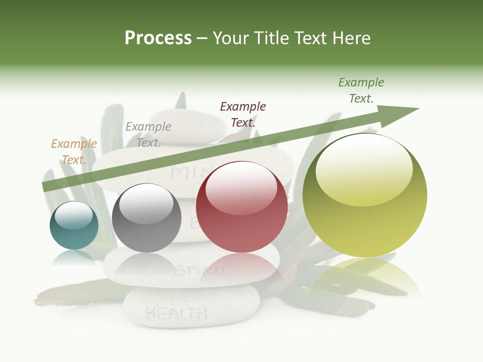 Isolated White Background Mind PowerPoint Template