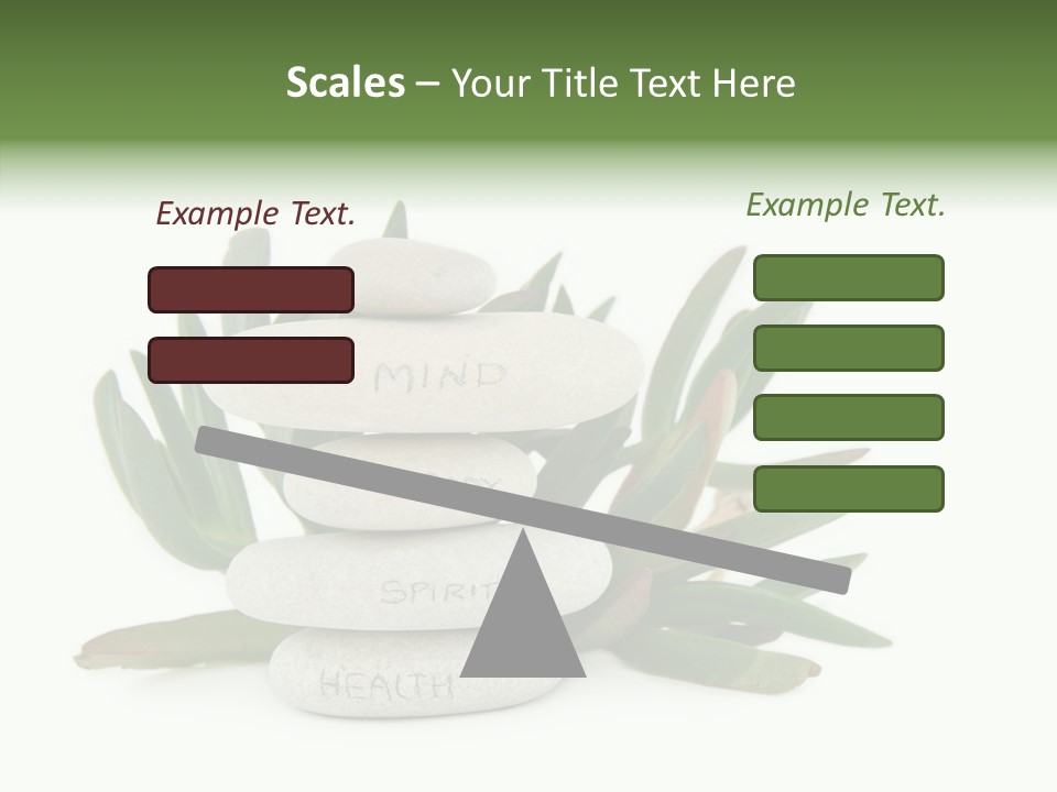 Isolated White Background Mind PowerPoint Template