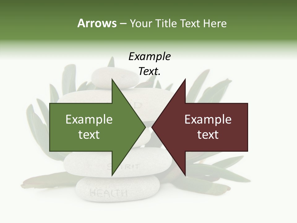 Isolated White Background Mind PowerPoint Template