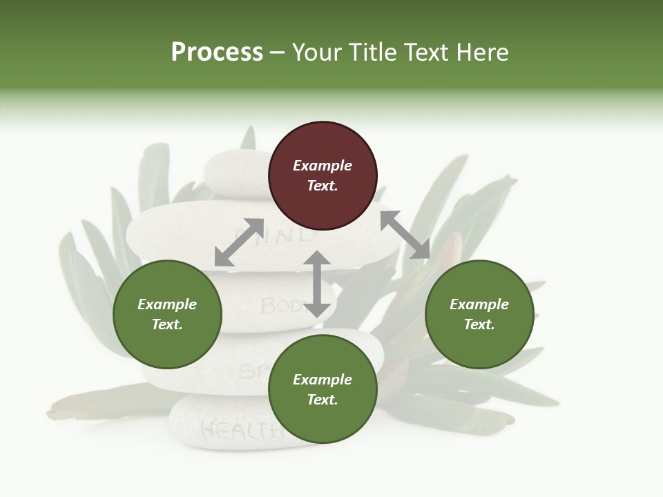 Isolated White Background Mind PowerPoint Template