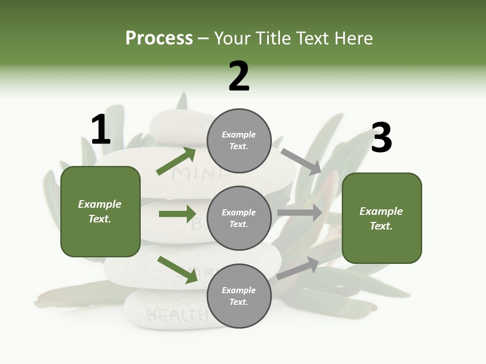 Isolated White Background Mind PowerPoint Template