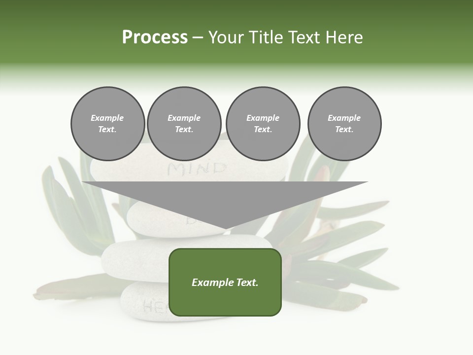 Isolated White Background Mind PowerPoint Template