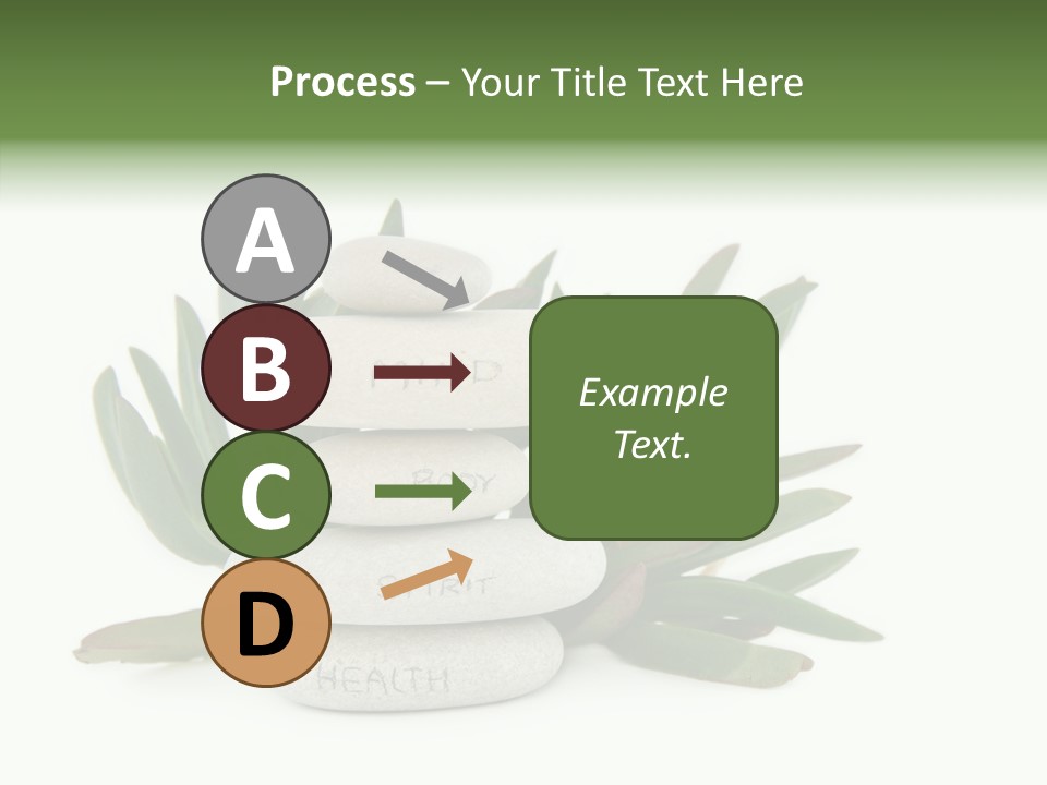 Isolated White Background Mind PowerPoint Template