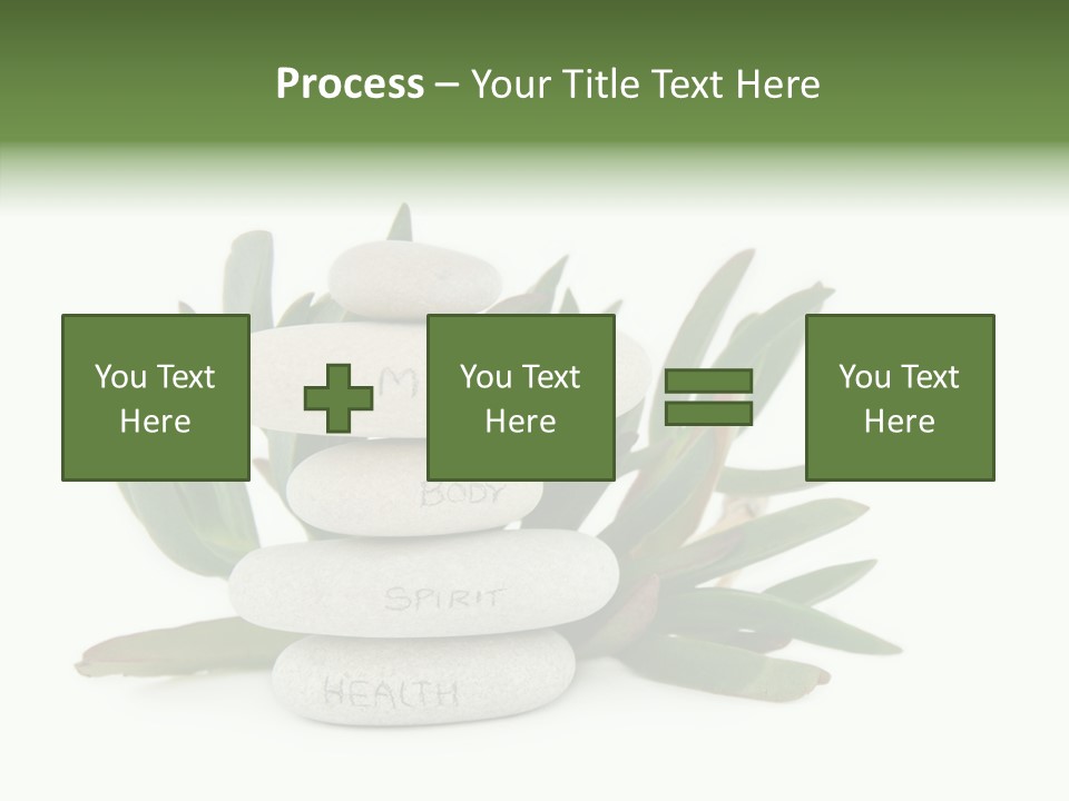 Isolated White Background Mind PowerPoint Template