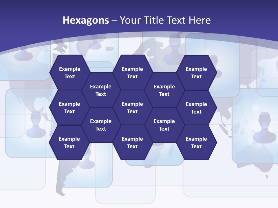 Business Globe People PowerPoint Template