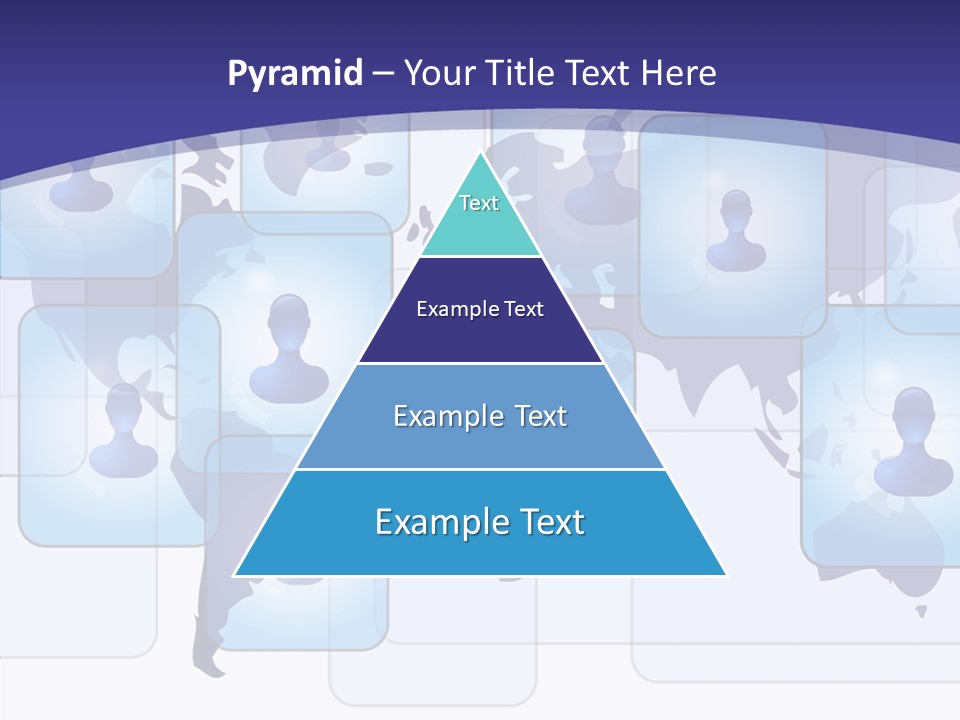 Business Globe People PowerPoint Template