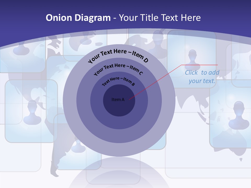 Business Globe People PowerPoint Template